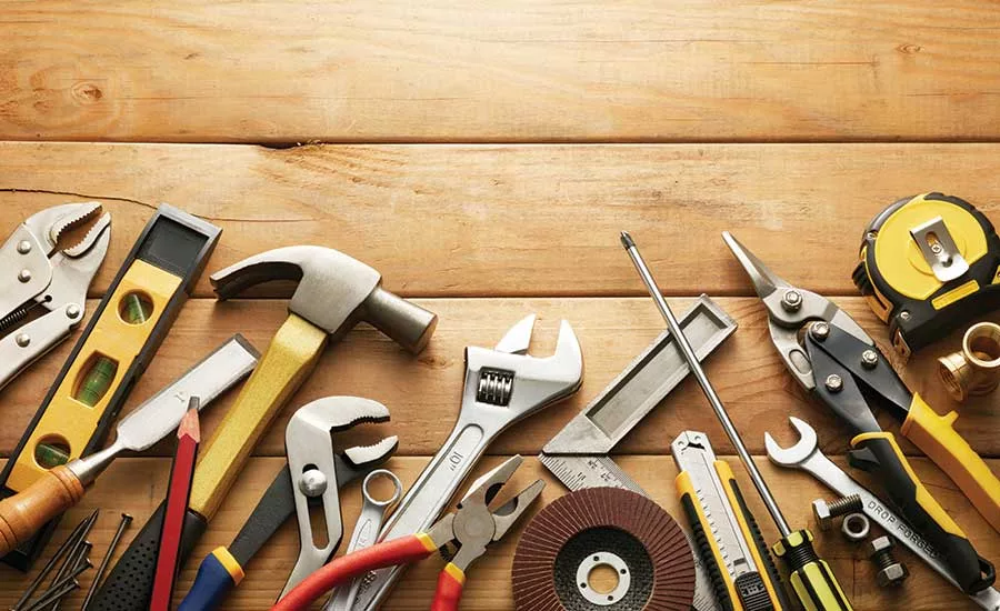 Roofing contractor tools and equipment